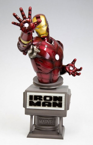 Anthony Stark (Ironman Movie Fine Art Bust), Iron Man, Kotobukiya, Pre-Painted